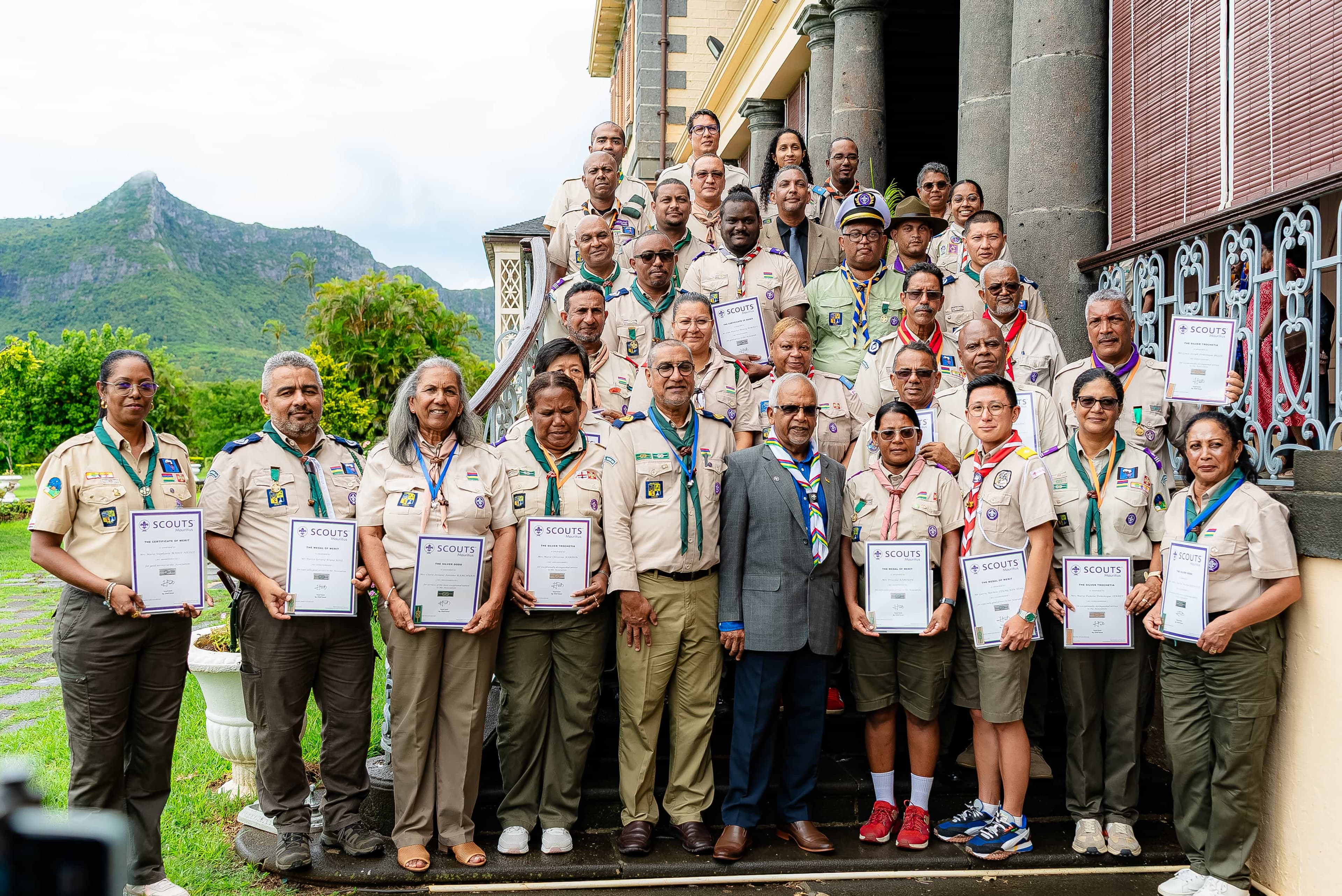 Scouts Mauritius Founder's Day 2025 Mauritius Leader 